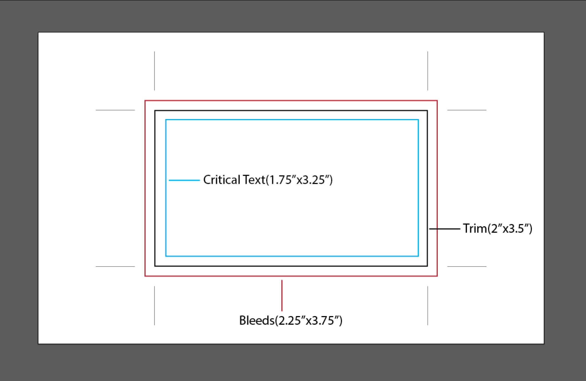 Business Card Size Template Psd