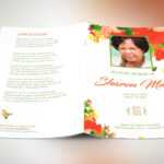 Printing Funeral Program With Fedex Brochure Template