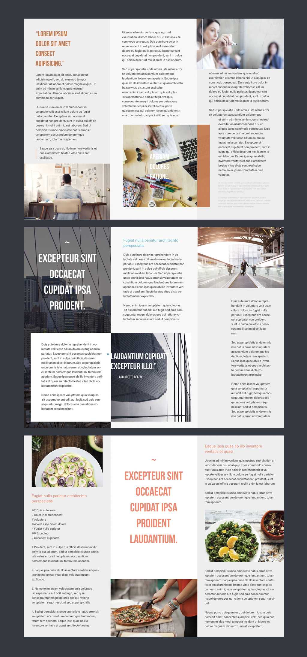 Professional Brochure Templates | Adobe Blog With Illustrator Brochure Templates Free Download