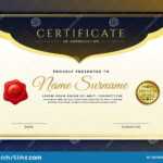 Professional Diploma Certificate Template Design Stock Pertaining To Professional Award Certificate Template