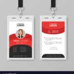 Professional Employee Id Card Template pertaining to Work Id Card Template