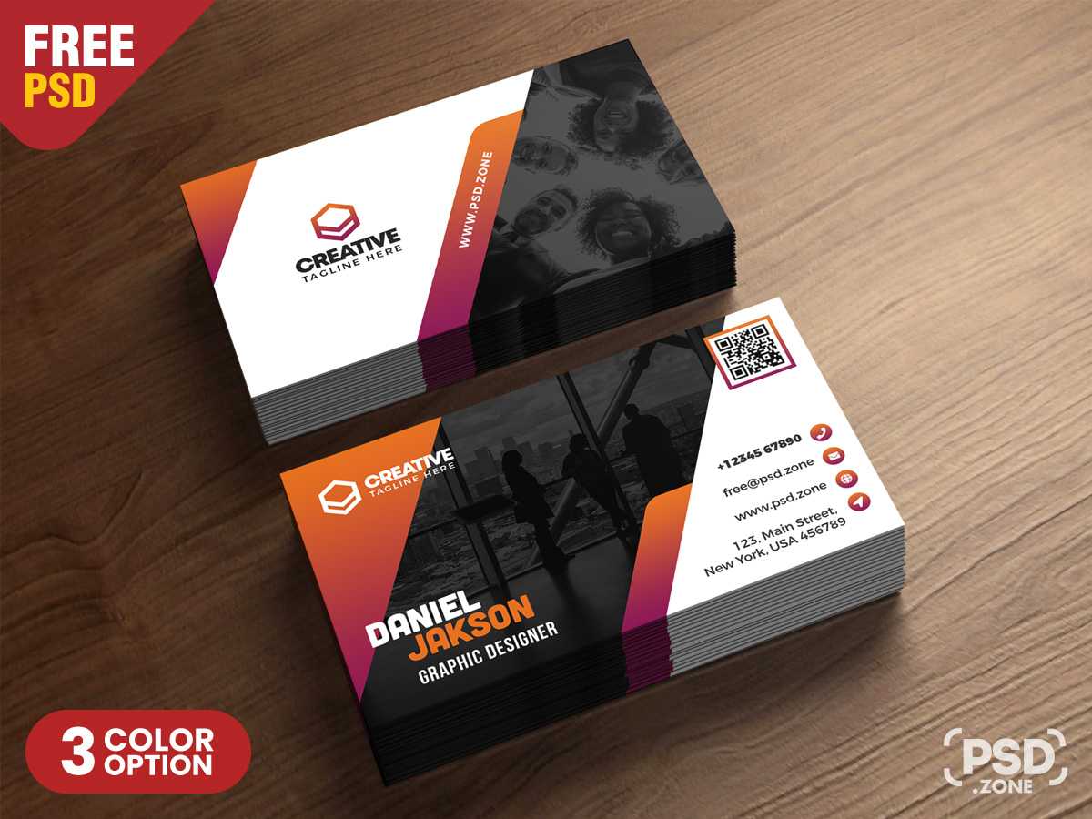 Psd Business Card Design Free Templates – Uxfree In Creative Business Card Templates Psd
