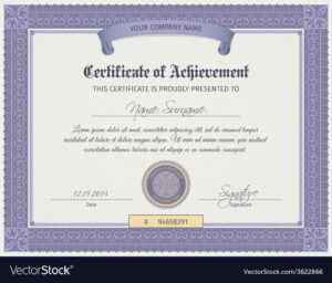 Qualification Certificate Template regarding Qualification Certificate Template