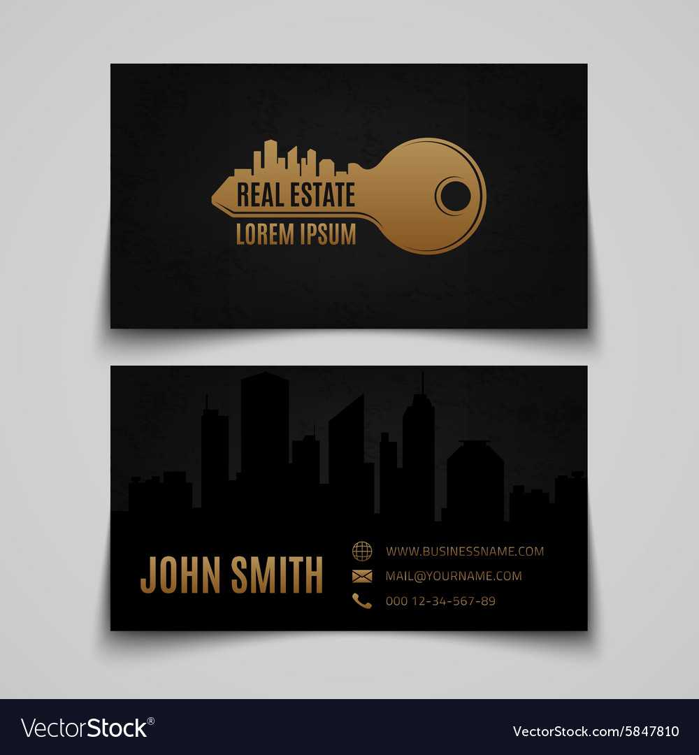 Real Estate Business Card Template Intended For Real Estate Business Cards Templates Free