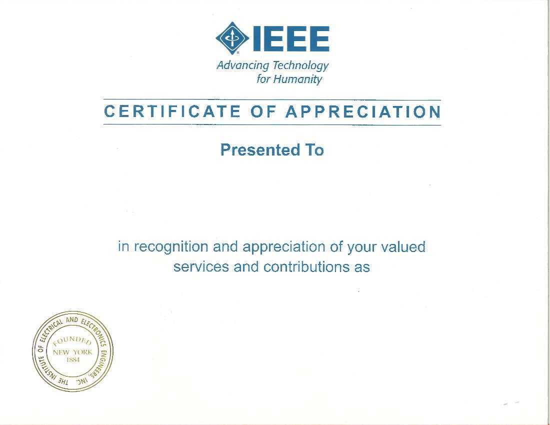 Recognition Products – Ieee Member And Geographic Activities Inside Life Membership Certificate Templates