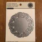 Recollections Doily Cutting Template Die 1 Piece 542688 With Recollections Card Template