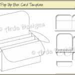 Rectangle Pop Up Box Card Cu Template For Card Box Template Generator