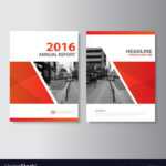 Red Annual Report Leaflet Brochure Flyer In Engineering Brochure Templates Free Download