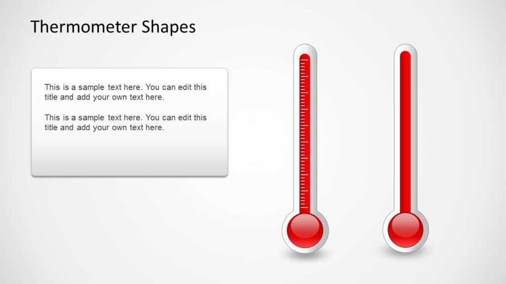 Powerpoint Thermometer Template