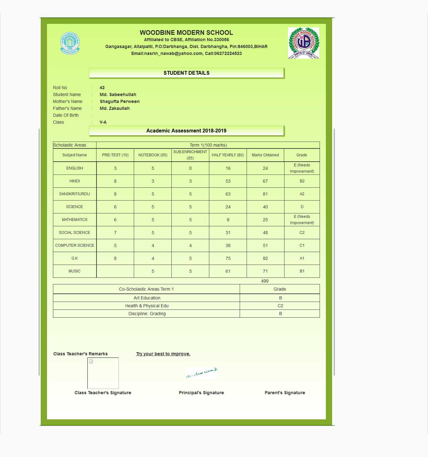 Report Card Generator Software, Student Report Card Inside Fake College Report Card Template