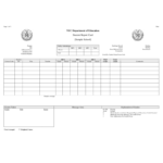 Report Card Template – 3 Free Templates In Pdf, Word, Excel Throughout Blank Report Card Template