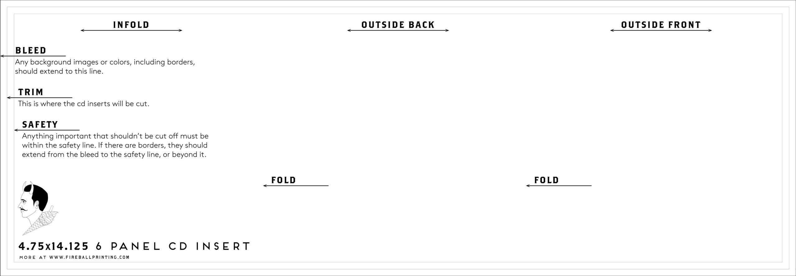 Resource — Templates « Fireball Printing Intended For Three Fold Card Template