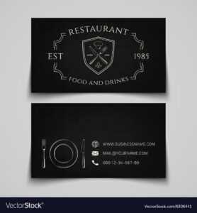 Restaurant Business Card Template with regard to Frequent Diner Card Template