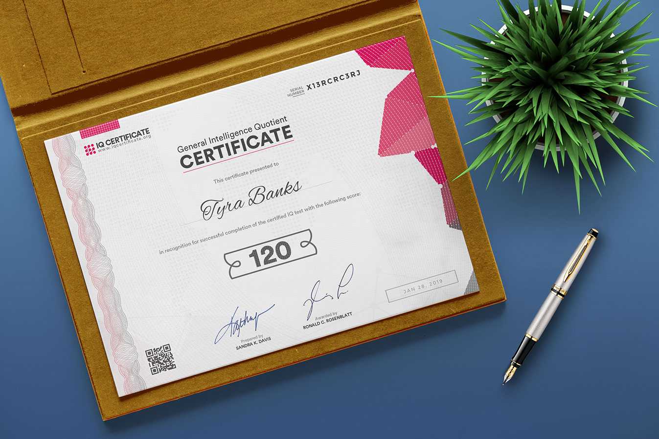 Sample Iq Certificate - Get Your Iq Certificate! Inside Iq Certificate Template