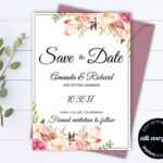 Save The Date Wedding Invitations Templates ~ Wedding Regarding Save The Date Cards Templates