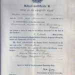 School Certificate (United Kingdom) – Wikipedia In School Leaving Certificate Template