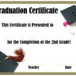 School Graduation Certificates | Customize Online With Or inside 5Th Grade Graduation Certificate Template