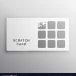 Scratch Card Mockup Template With Regard To Scratch Off Card Templates