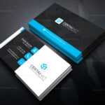 Security Company Corporate Business Card Template 000925 With Company Business Cards Templates