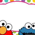 Sesame Street Twin Birthday Invitation Template | Drevio Pertaining To Elmo Birthday Card Template