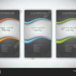 Set Blank Brochure Vector & Photo (Free Trial) | Bigstock With Regard To Free Brochure Templates For Word 2010