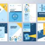 Set Of Brochure Design Templates On The Subject Of Education,.. within Online Free Brochure Design Templates