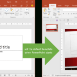 Set The Default Template When Powerpoint Starts | Youpresent Inside Powerpoint Replace Template