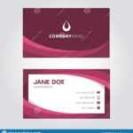 Shades Of Violet Elegant Modern Business Card Design Within Modern Business Card Design Templates