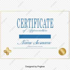 Simple Certificate Certificates Design Vector Material for Update Certificates That Use Certificate Templates