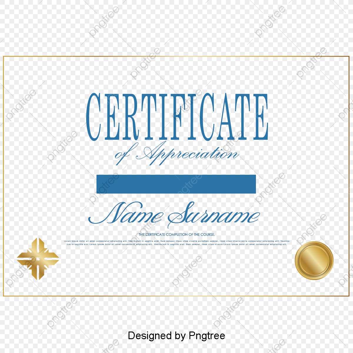 Simple Certificate Certificates Design Vector Material For Update Certificates That Use Certificate Templates