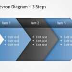 Simple Chevron Diagram For Powerpoint Pertaining To Powerpoint Chevron Template
