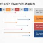 Simple Gantt Chart Powerpoint Diagram Regarding Project Schedule Template Powerpoint