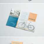 Simple Tri Fold Brochure | Free Indesign Template Pertaining To Tri Fold Brochure Template Indesign Free Download