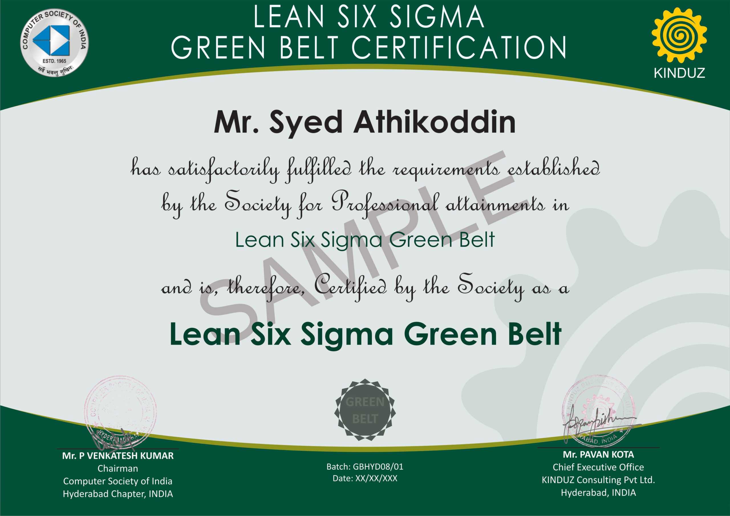 Six Sigma Black Belt Certificate Template Free Design Green Throughout Green Belt Certificate Template