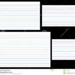 Size Of Notecard – Oflu.bntl Intended For 3X5 Blank Index Card Template