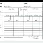 Soccer Sheets – Oflu.bntl With Regard To Football Referee Game Card Template