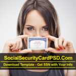 Social Security Card Psd Template Collection 2020 Intended For Blank Social Security Card Template Download