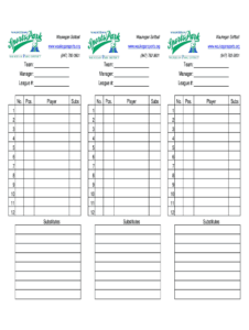 Softball Linesups Made Easy - Fill Out And Sign Printable Pdf Template |  Signnow for Softball Lineup Card Template