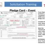 Solicitation Training – Ppt Download Pertaining To Fundraising Pledge Card Template