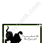 Sorry Card Template – Tomope.zaribanks.co Pertaining To Sorry Card Template