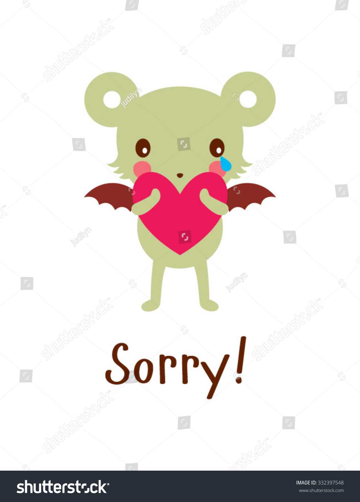 Sorry Card Template – Tomope.zaribanks.co Within Sorry Card Template
