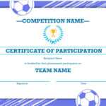 Sports Award Certificate Template Word – Best Business Templates Throughout Sports Award Certificate Template Word