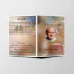 Sports Prayer Card Inside Memorial Cards For Funeral Template Free