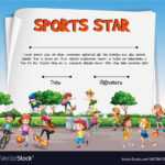 Sports Star Certificate Template With Kids Throughout Star Certificate Templates Free