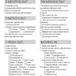 Spreadsheet Moving House Checklist Free Printable Download Throughout Moving Home Cards Template