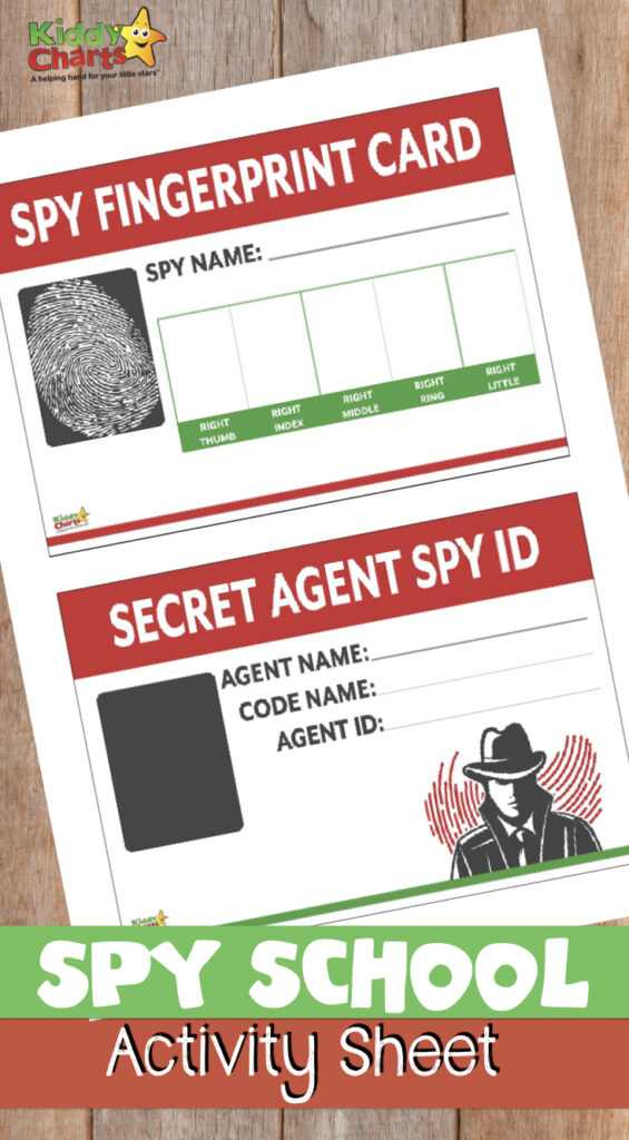 Spy Kids Activities: Free Printables For Your Budding James Inside Spy ...