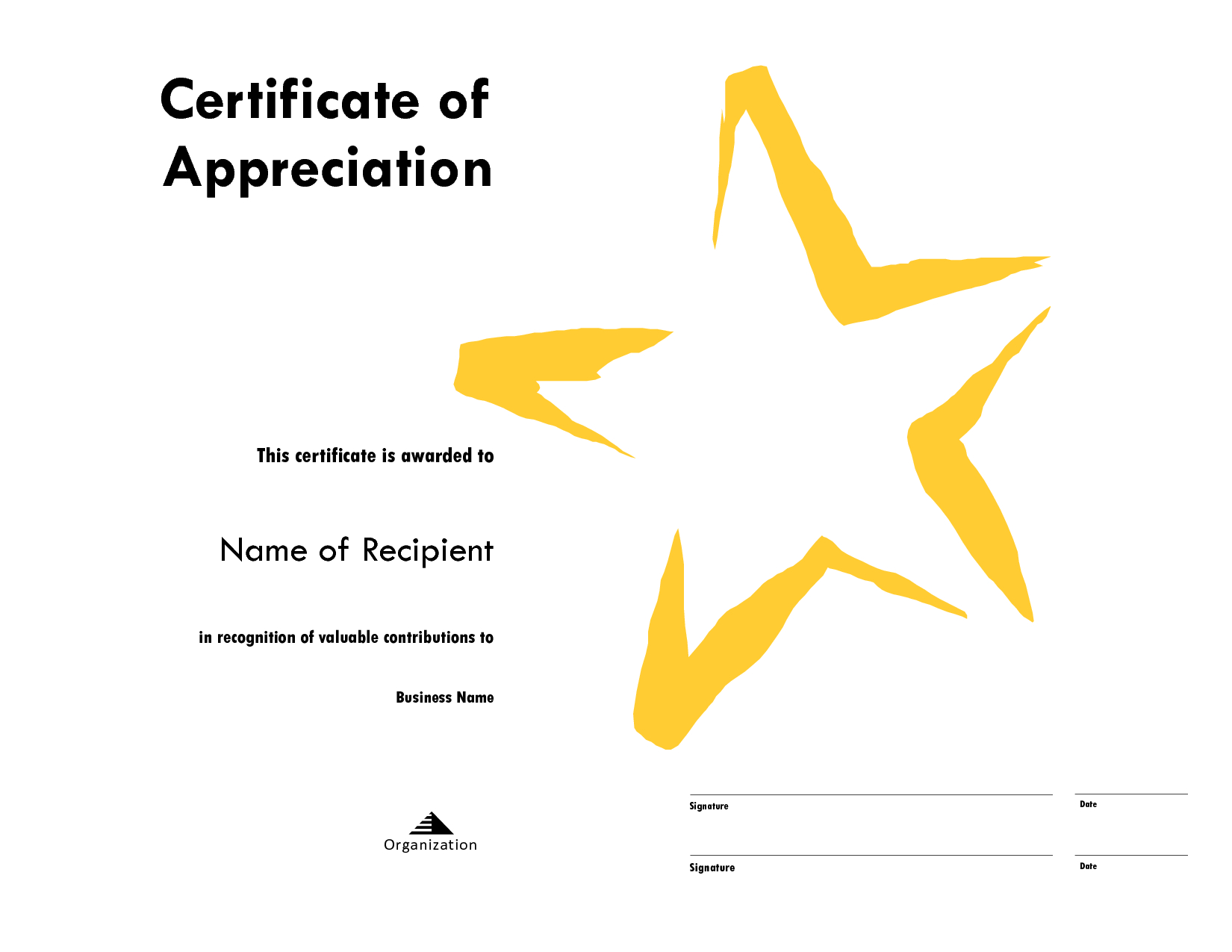 Star Award Certificate Templates Free Image In Star Naming Certificate Template