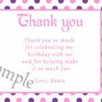 Stylish Baby Shower Thank You Card Wording Nice How To Say Regarding Thank You Card Template For Baby Shower