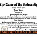Superior Fake Diploma | Fake University And College Degrees Pertaining To Fake Diploma Certificate Template