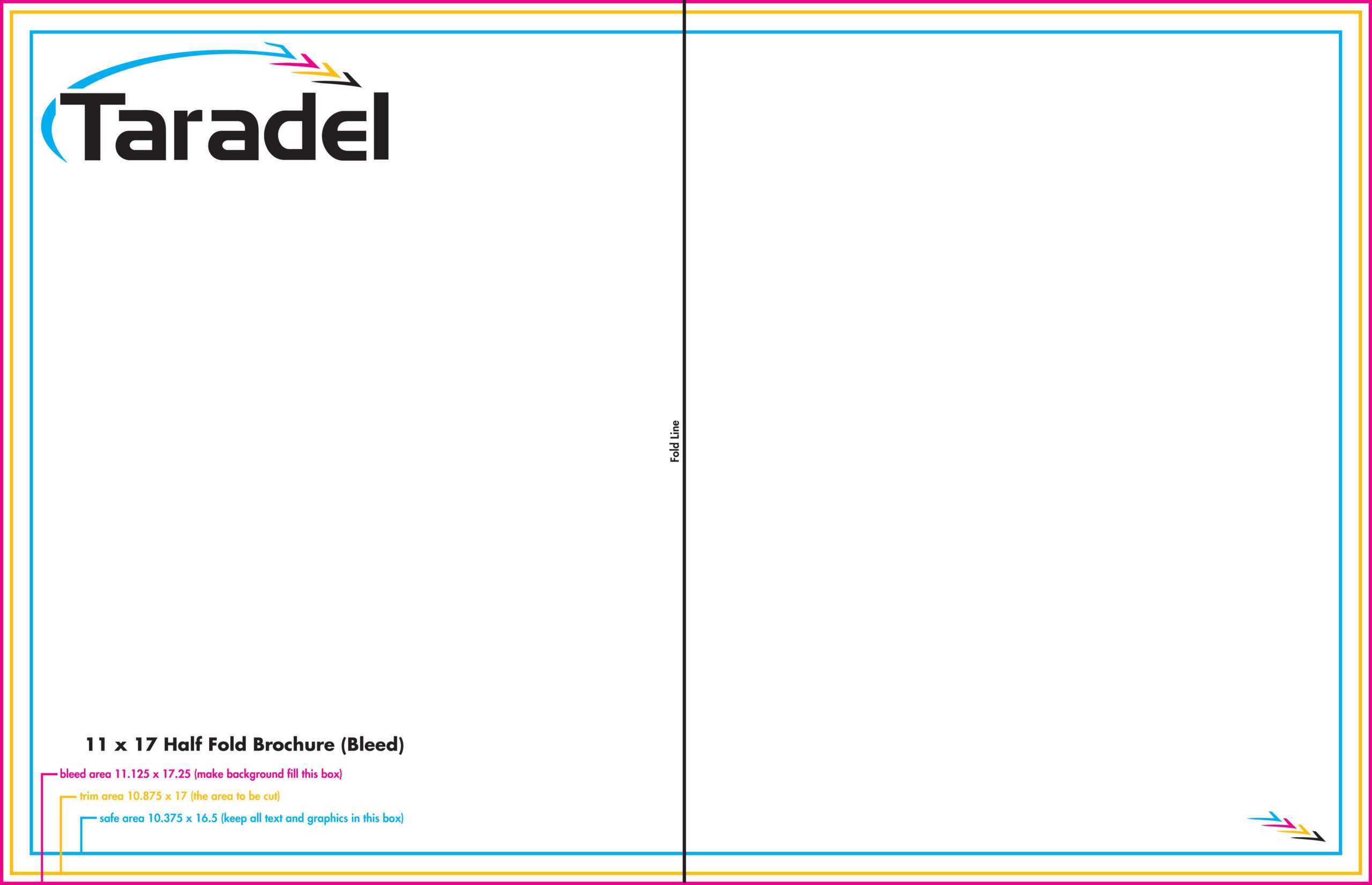 Taradel: Brochures Templates With 8.5 X11 Brochure Template